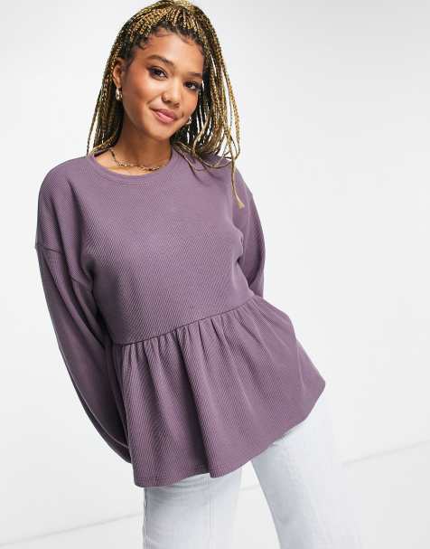 Womens smock hot sale tops