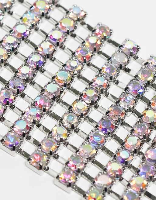  Pink Rhinestone Belt 3x ASOS Curve | Accessories | Asos Brand Wrapped Up 1 Ways  main image 4
