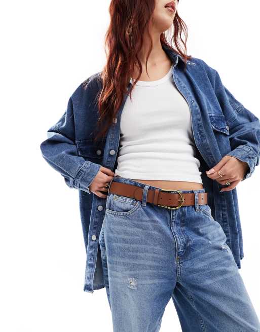 【YOURNUS】Hermes Belt Denim Jacket HERMES 2023 Chaine d'Ancre Denim Jacket 40 - Timeless Luxuries