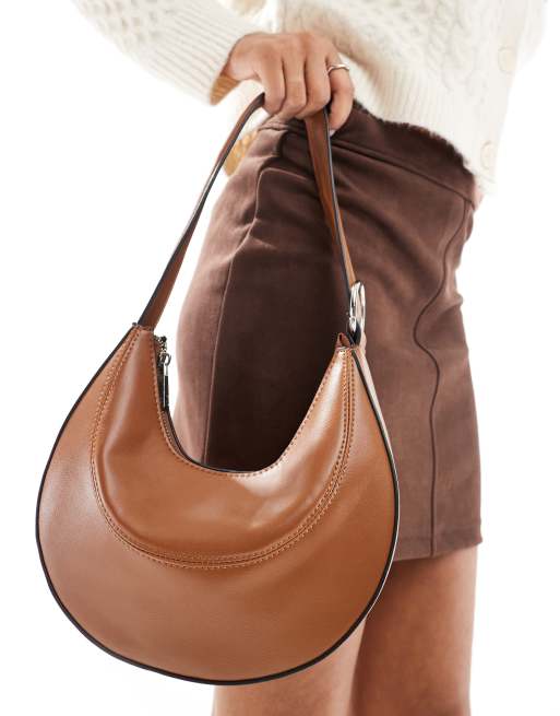 ASOS DESIGN – Wandelbare Schultertasche und Clutch-Cookie-Bag im