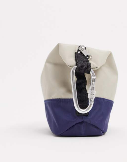 Asos navy online bag