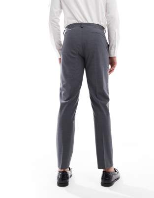 Asos Design Washable Lightweight Worsted Wool Mix Slim Suit Pants