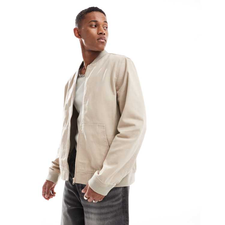 ダウンジャケット・コート +DEINET+ EASY BOMBER JACKET IN BEIGE KDBCL4S541134 d9d3abe751909b0fd7cfef22315066