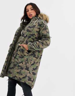 camo parka