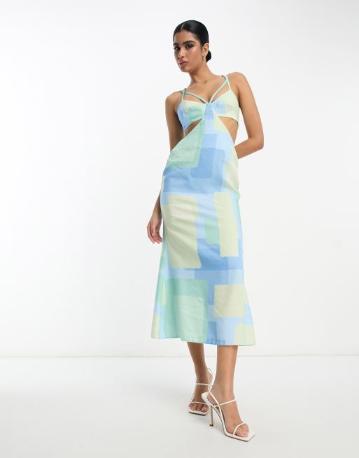 Aqua cheap midi dress