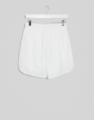 asos white shorts