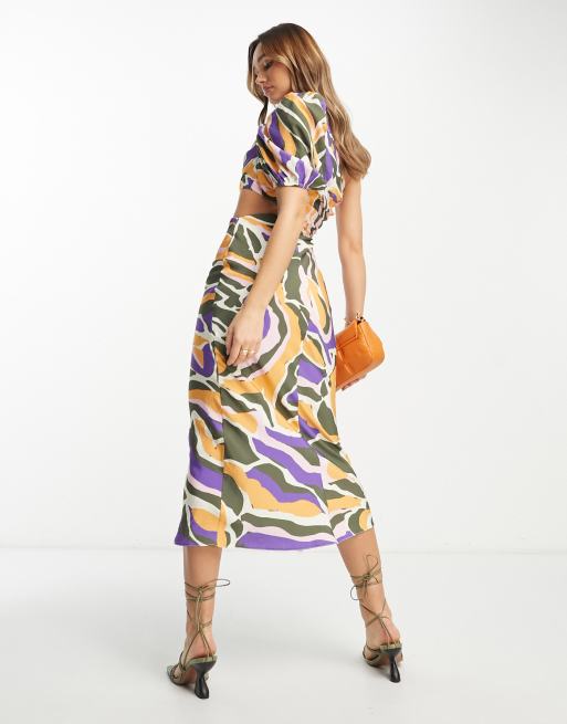 売れ済特注 エイソス ASOS DESIGN textured cowl maxi dress with