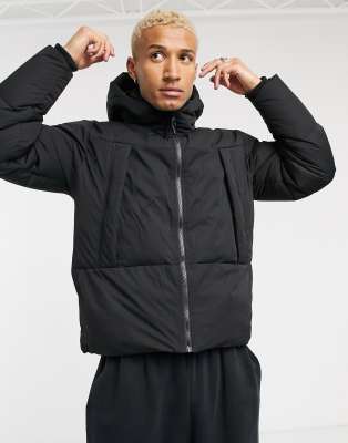 water resistant puffer jacket