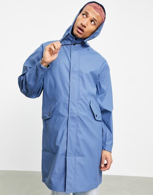 Rubberised store waterproof jacket