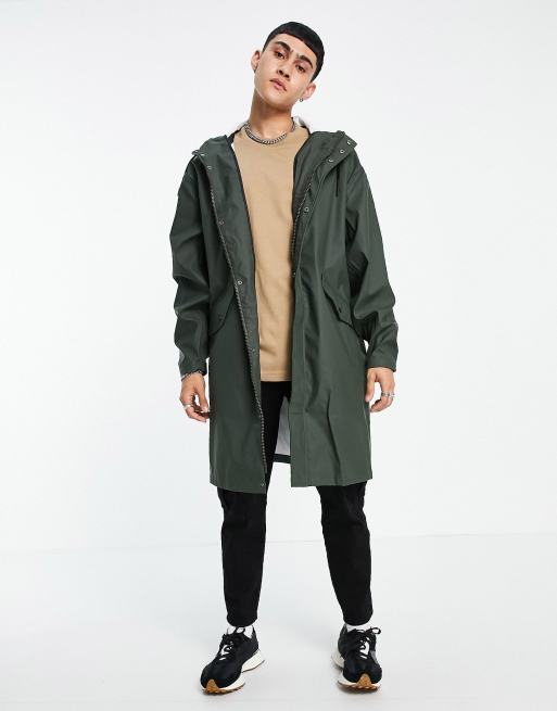 Mens rain jacket on sale asos