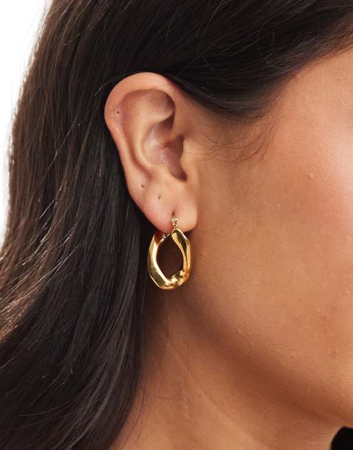 Asos hoop earrings shop