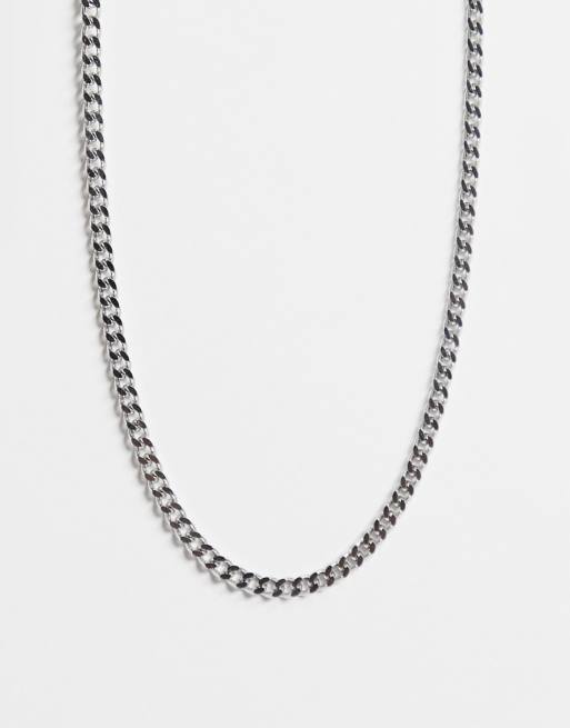 Slim on sale silver chain