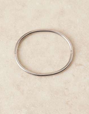 Asos Design Waterproof Stainless Steel Simple Bangle