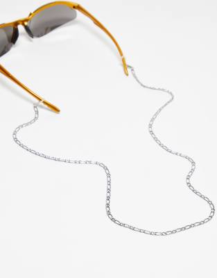 ASOS DESIGN waterproof stainless steel sunglasses chain in silver tone - ASOS Price Checker