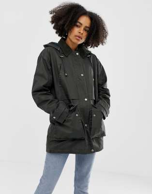 ASOS DESIGN wax look jacket | ASOS