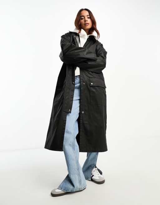 Wax hotsell trench coat