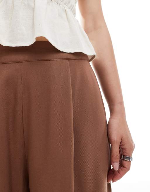 ASOS DESIGN – Wciągane kawowe szorty, 2 z 5