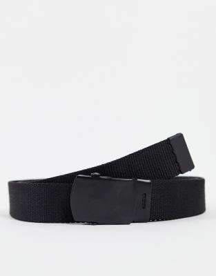 ASOS DESIGN webbing belt with plate buckle detail - ASOS Price Checker