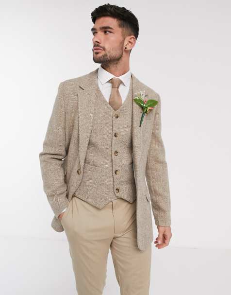 Men's Tweed Suits | Tweed Jackets & Tweed Blazers | ASOS