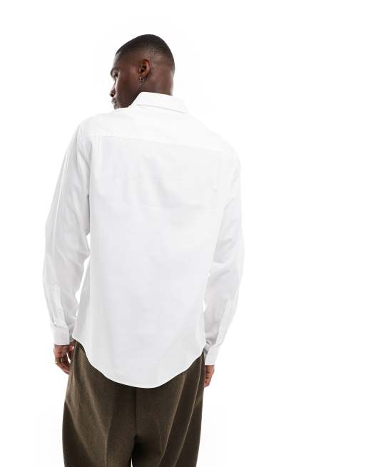 white dress shirt for wedding White Wedding Shirt You'll Love