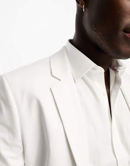 White summer blazer outlet mens