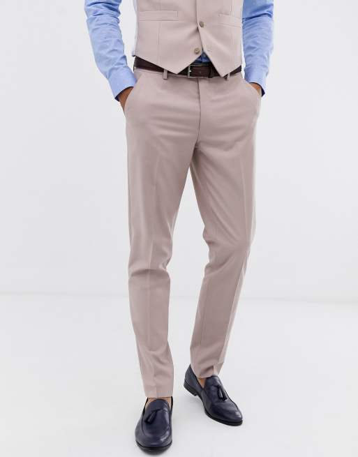 ASOS DESIGN wedding - Skinny kostuum in grijspaars, 3 van 4