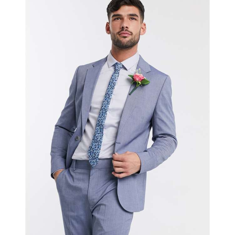 Asos light clearance blue suit