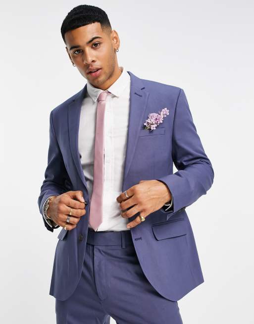 Mid-Blue Suit