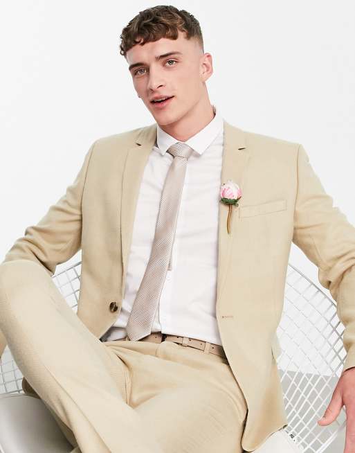 Asos deals tan suit