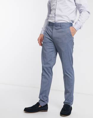 light blue suit pants