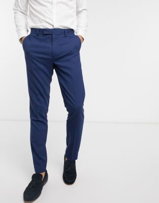 navy blue skinny dress pants