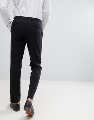 asos black skinny trousers