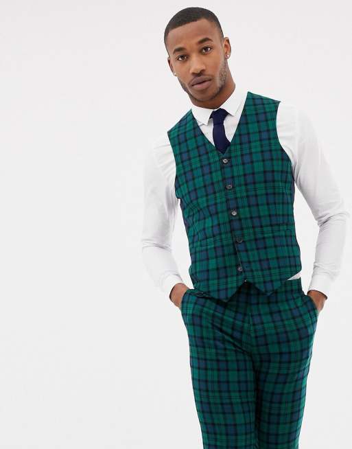 Tartan trousers and on sale waistcoat