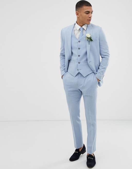 Light blue suit outlet asos