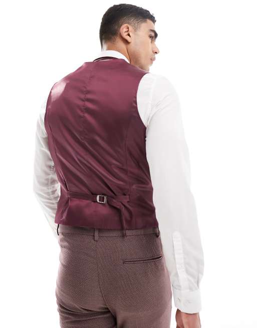 Asos mens waistcoat best sale