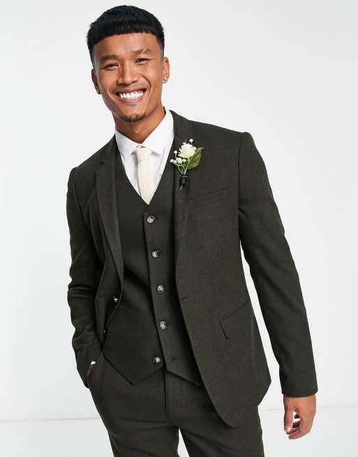 Green shop tuxedo jacket