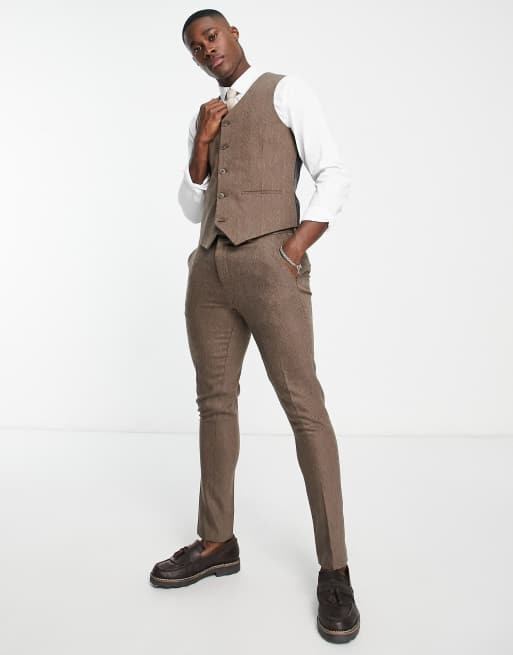 Asos waistcoat outlet mens