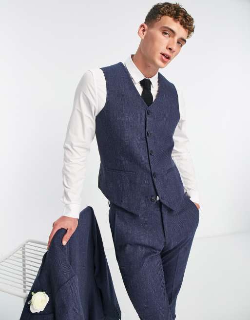 Asos waistcoat outlet mens