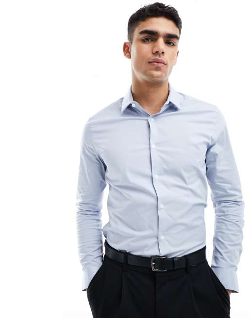 Mens pale blue store shirt