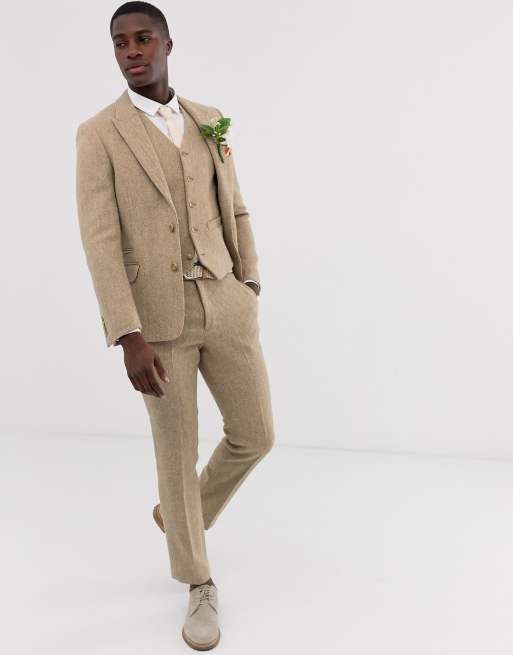 Asos harris outlet tweed suit