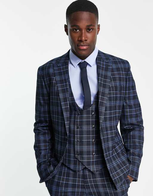 Plaid on sale suit asos