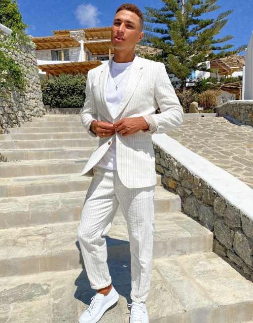 White suit asos sale