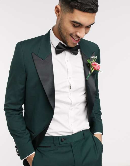 Green on sale tuxedo suit