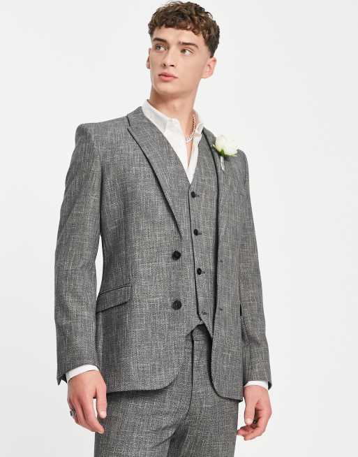 Grey jacket for on sale wedding