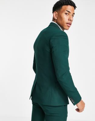 dark green suit asos