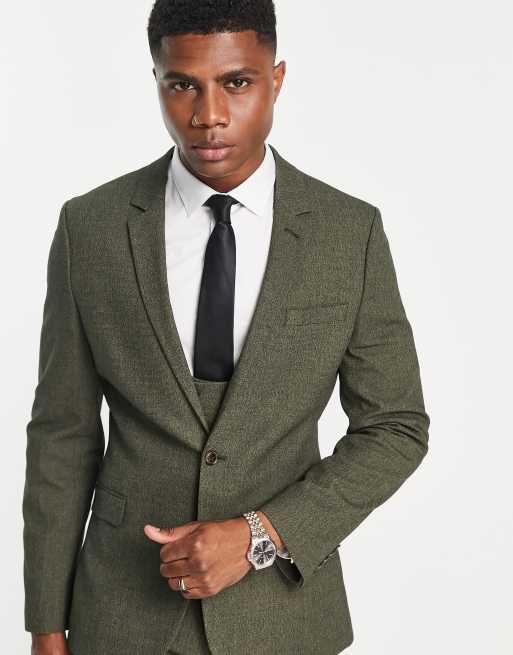 Green tweed suit on sale jacket