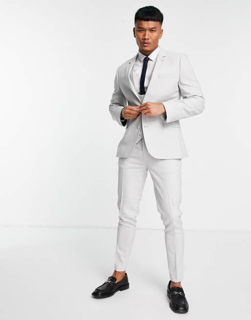 Ice grey hot sale suit asos