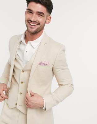 beige suit asos