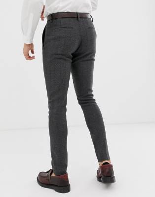 super skinny suit pants