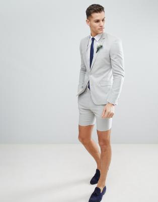 suits with shorts for wedding